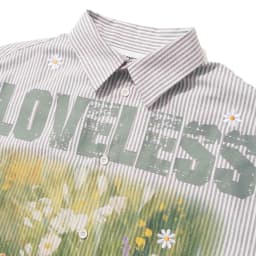 Thumbnail HADES Loveless Striped Shirts - HADES Brand Chính hãng Áo Sơmi tay ngắn unisex 3