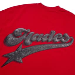 Thumbnail HADES Shooting Star Tee Đỏ - HADES Brand Chính Hãng Áo thun tay lỡ Unisex Coton 4