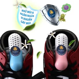 Thumbnail Hai viên khử mùi hôi giày và ngăn ngừa vi khuẩn gây ẩm mốc - buybox - BBPK64 2