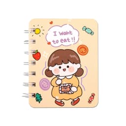 Thumbnail [Hàng Tặng Không Bán] Sổ Tay Ghi Chép Mini Lò Xo, Sổ Note Nhỏ Gọn Thiết Kế Dễ Thương 1