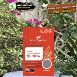 Thumbnail Hạt Diêm Mạch Quinoa 3 Màu Hữu Cơ AZTEC ORGANICS Organic Tri-Colour Quinoa 100g 250g 1kg 1