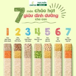 Thumbnail Hạt dinh dưỡng ONFOD cho bé ăn dặm làm sữa hạt ngũ cốc giảm cân granola yến mạch hạt điều macca chia 100g 3