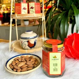 Thumbnail Hạt Hạnh Nhân Mỹ Sấy Tách Võ Hữu Cơ Kim Cương Vàng Hạt Chất Lượng Ăn Kiêng Làm Sữa Ngũ Cốc Dinh Dưỡng 170 Gram 2