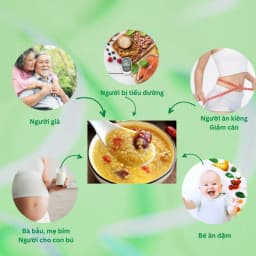 Thumbnail Hạt kê nếp vàng hữu cơ ONFOD đã tách vỏ ăn kiêng giảm cân bé ăn dặm mẹ bầu tiểu đường 100g 500g 3