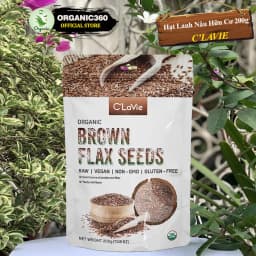 Thumbnail Hạt Lanh Nâu Hữu Cơ C’LAVIE 200g Organic Brown Flaxseed 1