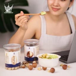 Thumbnail Hạt Macca Vua Yến Mạch Úc Size VIp Healthy Organic Hữu Cơ 2