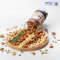 Thumbnail Hạt Mix 6 loại hạt Tươi Vua Yến Mạch Ăn Vặt Healthy Mẹ Bầu Hữu cơ 3