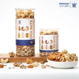 Thumbnail Hạt Mix 6 loại hạt Tươi Vua Yến Mạch Ăn Vặt Healthy Mẹ Bầu Hữu cơ 4