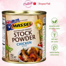 Thumbnail Hạt nêm vị gà Massel Premium Stock Powder Chicken Style không bột ngọt 68g - Extaste 1