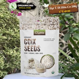 Thumbnail Hạt Ý Dĩ Hữu Cơ C’LAVIE 200g Organic Coix Seeds 1