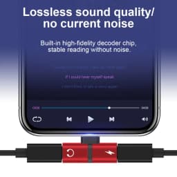Thumbnail Hdoorlink 2 In 1 Type C/IOS To 3.5mm Adapter Đầu Chuyển Đổi Âm Thanh Dây Cáp Chia Cổng Sạc 4