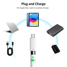 Thumbnail HdoorLink USB C sang pencil 1st Adapter ipencil 1st và Pad gen 10 Đầu nối sạc nối Bluetooth giữa 1