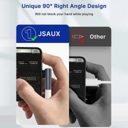 Thumbnail Hdoorlink USB Type-C Sang 3.5 mm Jack Bộ Chuyển Đổi Âm Thanh Khuỷu Tay IOS Sang Tai Nghe Aux Jack Chuyển Đổi Cho Điện Thoại 4