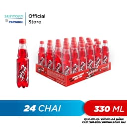 Thumbnail [HỎA TỐC-SALE LỄ] Thùng 24 Chai Nước Tăng Lực Sting Dâu (330ml/chai) 1