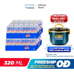 Thumbnail [HỎA TỐC-VC 12%] Combo 2 Thùng 24 Lon Pepsi (320ml/lon hoặc 350ml/lon) 1