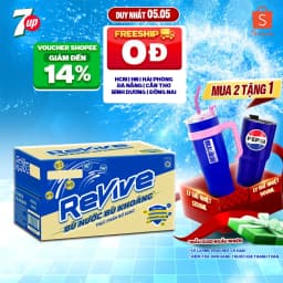 Thumbnail [HỎA TỐC-VC 12%] Thùng 24 Chai Nước Giải Khát Revive (500ml/chai) 1