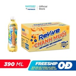 Thumbnail [HỎA TỐC-VC 12%] Thùng 24 Chai Nước Giải Khát Revive Chanh Muối (390ml/chai) 2
