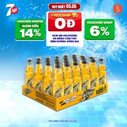 Thumbnail [HỎA TỐC-VC 12%] Thùng 24 Chai Nước Tăng Lực Sting Vàng (330ml/chai) 1
