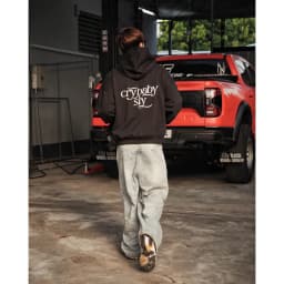 Thumbnail Hoodie nỉ chân cua SLY Crybaby Black 2