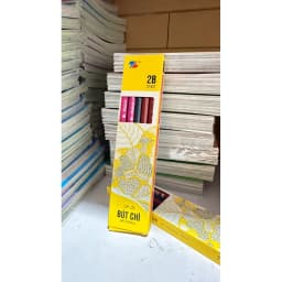 Thumbnail Hộp 10 cây bút chì 2B cho học sinh, văn phòng , bút chì dùng để luyện viết chữ cho học sinh mới tập viết 2
