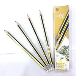 Thumbnail Hộp 10 cây bút chì 2B cho học sinh, văn phòng , bút chì dùng để luyện viết chữ cho học sinh mới tập viết 4