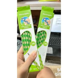 Thumbnail Hộp 12 Bút Chì Gỗ Định Vị 2B Dùng Để Luyện Viết Chữ Cho Học Sinh LD01 Việt Hà Tặng Kèm Gọt Chì 1