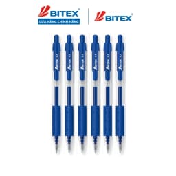 Thumbnail Hộp 12 Bút gel Bitex G03 mực đỏ, đen, xanh (0.7mm) 3