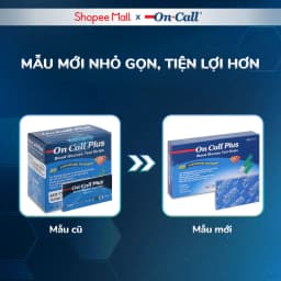 Thumbnail Hộp 25 Que Thử Đường Huyết On Call Plus Rời Từng Que Trong Túi Thiếc 4