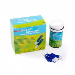 Thumbnail Hộp 50 Que Thử Đường Huyết On Call Advanced Gồm 2 Lọ, Mỗi Lọ 25 Que 2