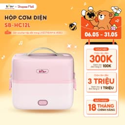 Thumbnail Hộp Cơm Cắm Điện Bear 2 Tầng 3 Ngăn Dung Tích 1.2L Hâm Nóng Nấu Cơm Hộp Cơm Giữ Nhiệt Hộp Cơm Văn Phòng Cắm Điện HC12L 1