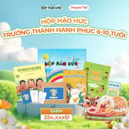 Thumbnail Hộp Háo Hức TRƯỞNG THÀNH HẠNH PHÚC 6-10T Bé Yêu Thích Văn Hóa Quê Hương Ứng xử văn minh 1