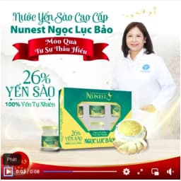 Thumbnail Hộp nước yến cao cấp NUNEST NGỌC LỤC BẢO (6 lọ x 70ml) 4