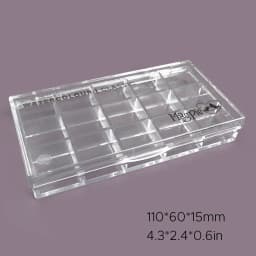 Thumbnail Hộp phim đàn hồi cao Hộp chip đóng gói chống sốc Hộp chip Silicon Hộp Wafer Hộp trưng bày trong suốt Hộp bảo quản chống oxy hóa 1
