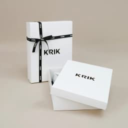 Thumbnail Hộp Quà Tặng KRIK Trắng Trơn Chất Liệu Giấy Ivory Cao Cấp 1