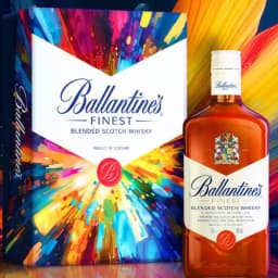 Thumbnail Hộp Rượu Quà Tết 2025 Whisky Ballantines Finest Nồng Độ Alc 40% 700ml  Kèm Hộp và Túi Giấy 2