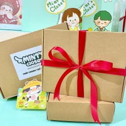 Thumbnail Hộp Tặng Quà Thiệp sinh nhật đầy tháng thôi nôi dành cho đựng Quần Áo Cho Bé MINTSCLOSET (Không Phải Hộp Quà Tặng) 2