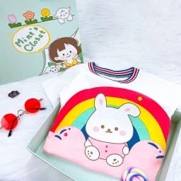 Thumbnail Hộp Tặng Quà Thiệp sinh nhật đầy tháng thôi nôi dành cho đựng Quần Áo Cho Bé MINTSCLOSET (Không Phải Hộp Quà Tặng) 4