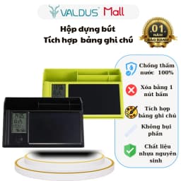 Thumbnail Hộp đựng bút cao cấp Manigo P01001 kèm bảng vẽ tự xóa đồng hồ xem giờ tiện dụng cho bé yêu học tập 1