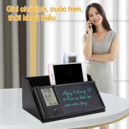 Thumbnail Hộp đựng bút cao cấp Manigo P01001 kèm bảng vẽ tự xóa đồng hồ xem giờ tiện dụng cho bé yêu học tập 3