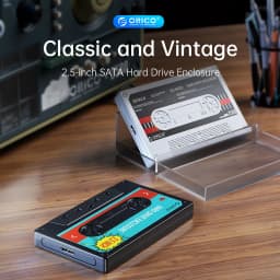 Thumbnail Hộp đựng ổ cứng gắn ngoài ORICO 2.5 '' SATA sang USB3.0 5Gbps / 6Gbps có nhãn dán DIY-2580U3 2