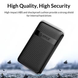 Thumbnail Hộp đựng ổ cứng ORICO 2,5 inch SATA sang USB3.0 Type-C HDD 6Gbps Max USB-C Vỏ ổ cứng SATA gắn ngoài Hỗ trợ tự động tắt tiếng (2577U3-V1) 3