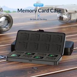 Thumbnail Hộp đựng thẻ Micro SD ORICO 16 khe Bảo vệ hộp đựng thẻ nhớ cho Bộ sắp xếp thẻ chống sốc SD / CF / Micro SD / SSD (MSCD) 1
