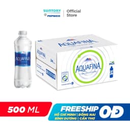 Thumbnail [HOT-CHỈ 91K] Thùng 24 Chai Nước tinh khiết Aquafina (500ml/chai) 3