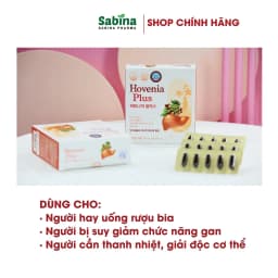 Thumbnail Hovenia Plus – Thực phẩm bảo vệ sức khoẻ hỗ trợ giải rượu và tăng cường chức năng gan 24,3g 2