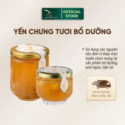 Thumbnail Hũ Yến Chưng Tươi 120-250ml CiCi Thượng Đỉnh Yến Nguyên Chất Yến Sào Khánh Hòa Sợi Dai Chưng Nóng Yến Chưng Tươi 1