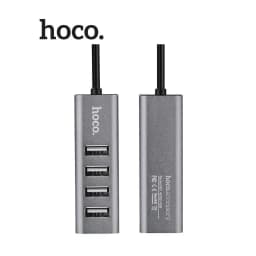 Thumbnail HUB 4 cổng USB Hoco HB1 tương thích cao chất liệu vỏ hợp kim nhôm cao cấp 2