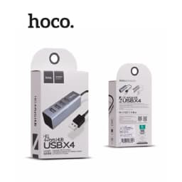 Thumbnail HUB 4 cổng USB Hoco HB1 tương thích cao chất liệu vỏ hợp kim nhôm cao cấp 4