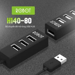Thumbnail HUB Chuyển Đổi ROBOT H140-80 4 Cổng USB Hàng Chính Hãng Bảo Hành 12 Tháng 1 Đổi 1 1