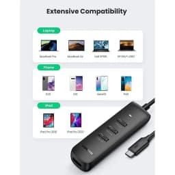 Thumbnail Hub mở rộng 1 cổng ra 4 cổng USB 3.0 UGREEN CM416 - Hàng phân phối chính hãng - Bảo hành 18 tháng 1 đổi 1 10915 10916 4
