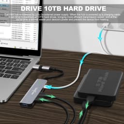 Thumbnail Hub USB 3.0 GOOJODOQ Type C  5 trong 1 mở rộng kết nối thích hợp cho PC/ laptop/ điện thoại/ Macbook 2